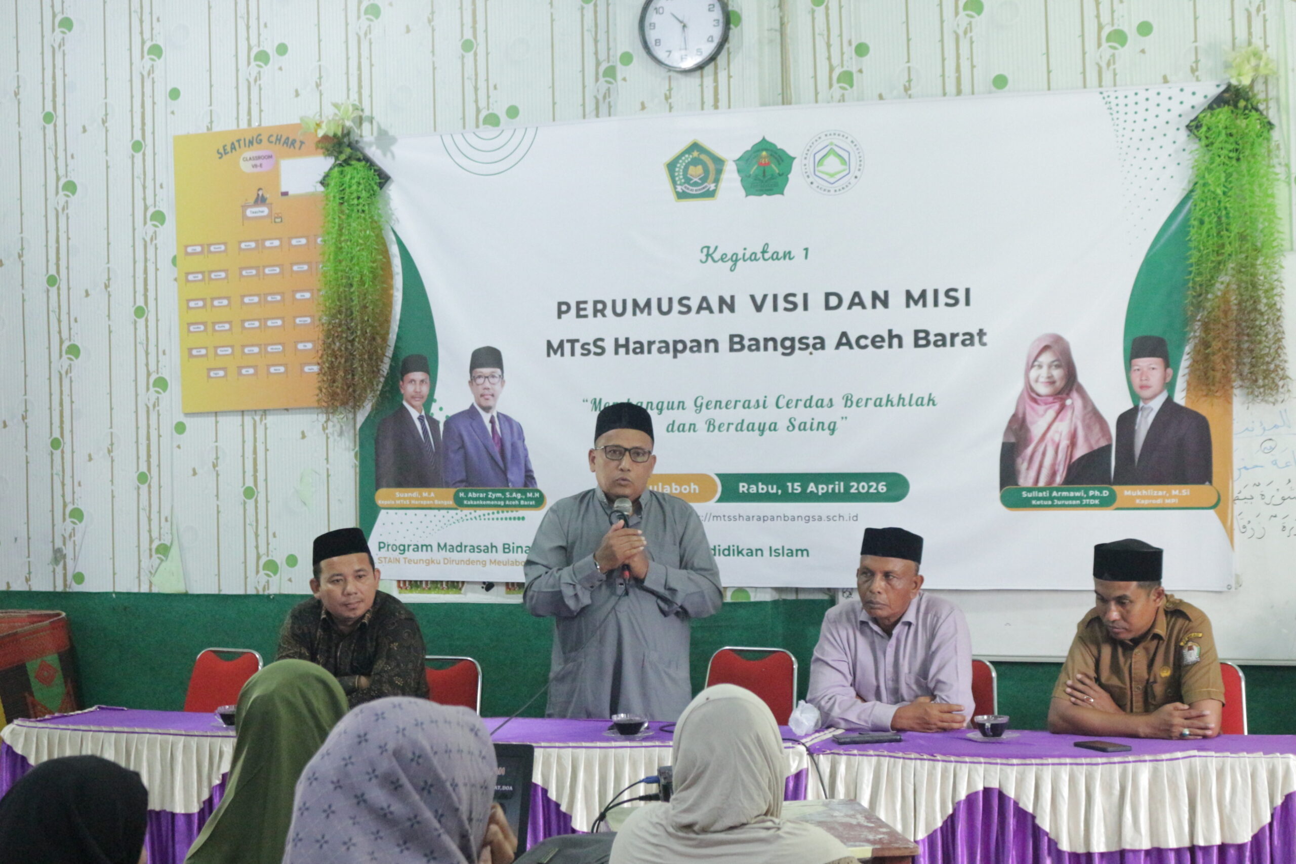 EDUKASI UMRAH UNTUK SISWA & GURU BERSAMA ABI JAMALUDDIN, S.Pd.I DI MTsS HARAPAN BANGSA MEULABOH